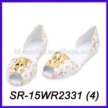 fashion design pvc jelly water shoes pvc jelly shoes for south africa plastic beach shoes